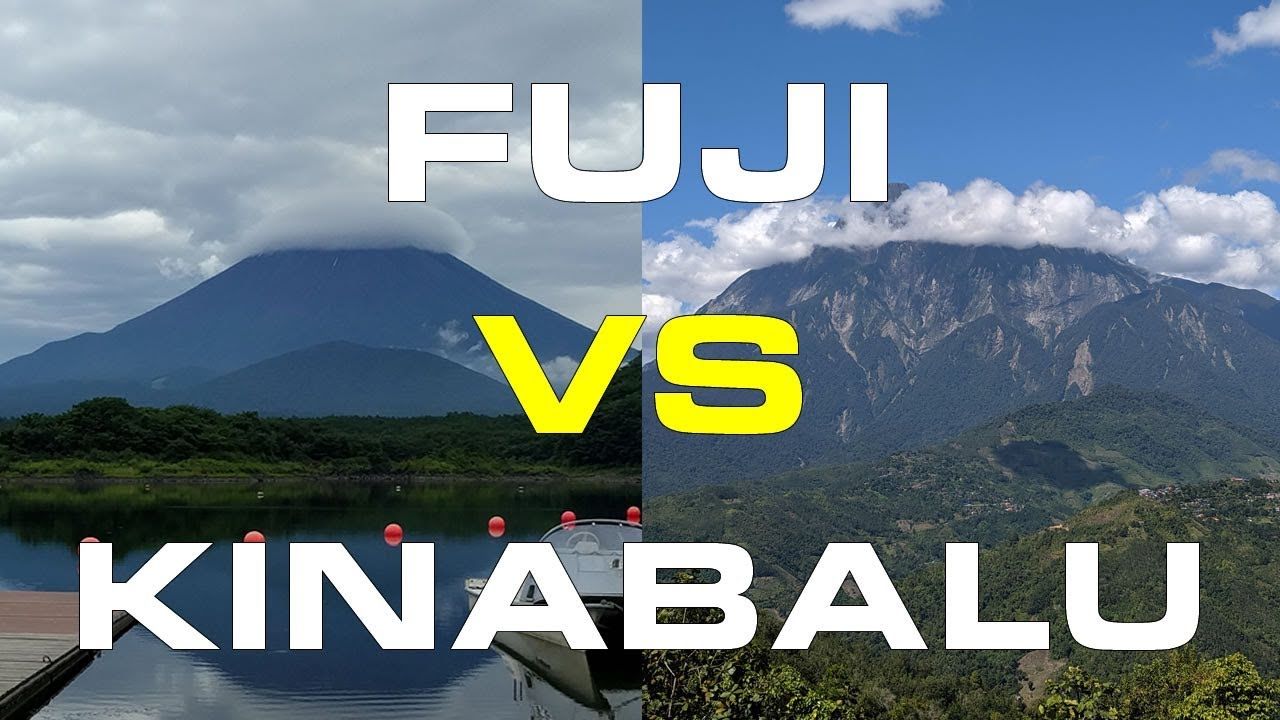 Mount FUJI vs Mount KINABALU